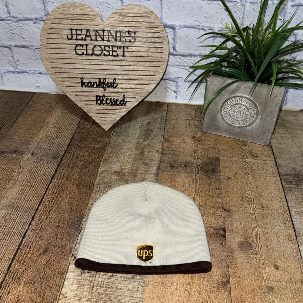 Khaki And Brown Uniform Work Beanie Great Republic